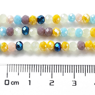 Glass Beads Strands EGLA-A034-M4mm-32-1