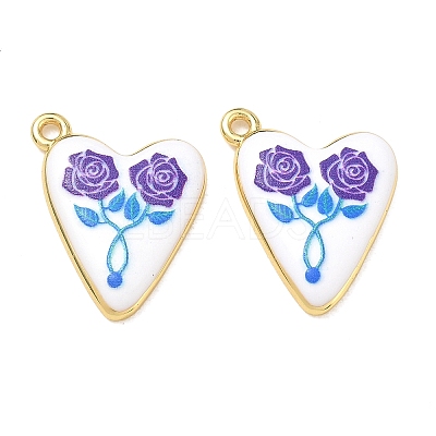 Printed Brass Pendants KK-CBAF9BC-18G-04-1