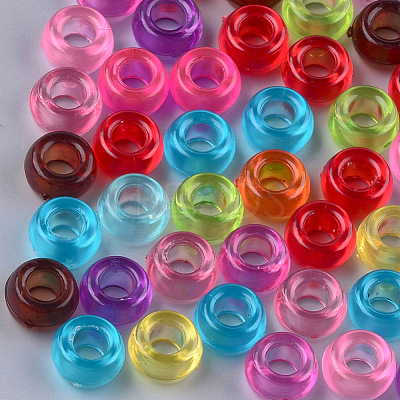 Transparent Acrylic Beads TACR-T004-01-1