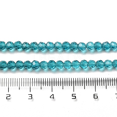 Transparent Glass Beads EGLA-A035-T4mm-D12-1