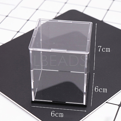 Trasparent Acrylic Toys Action Figures Display Boxs ODIS-WH0038-100-1