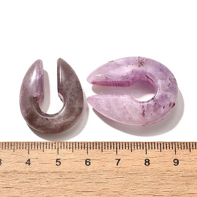 Natural Amethyst Ear Plugs Gauges G-I359-13B-01-1