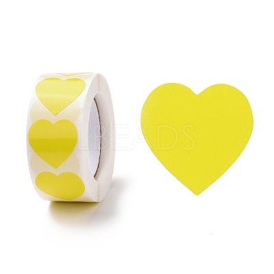 Heart Paper Stickers DIY-I107-01G-1