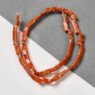 Synthetic Imperial Jasper Beads Strands G-F762-A09-01-1
