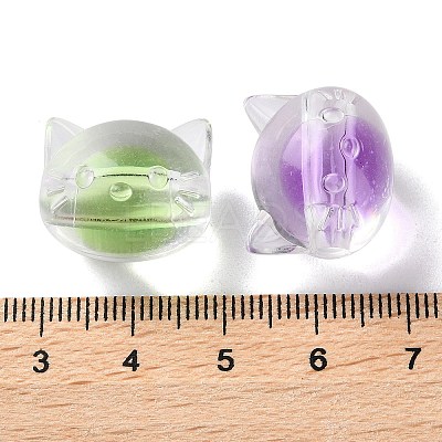 Transparent Acrylic Beads OACR-H112-06C-1