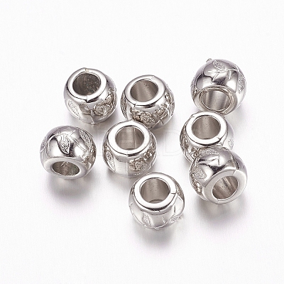 CCB Plastic European Beads LS-CCB-F006-02P-1