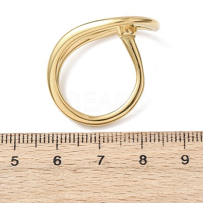 Opaque Acrylic Imitation Pearl Cuff Rings RJEW-P177-03E-G-1