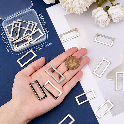 16Pcs Zinc Alloy Buckles FIND-BBC0002-43B-1