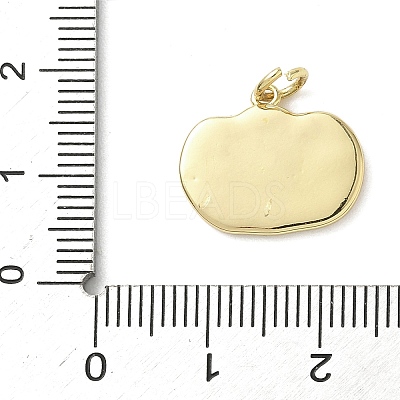 Halloween Theme Brass Enamel Pendants KK-L248-01G-04-1