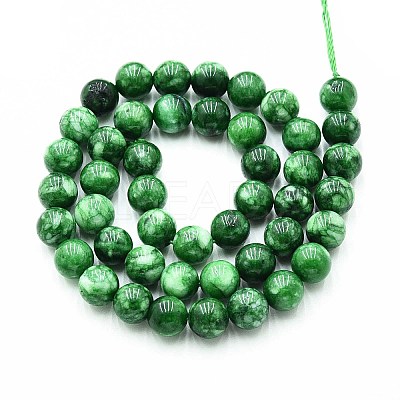 Natural Quartz Beads Strands G-N355-8mm-60-1