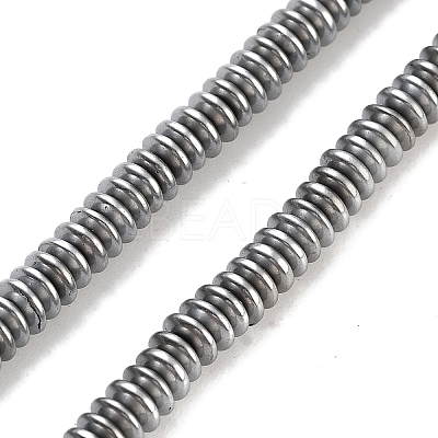 Electroplated Synthetic Non-magnetic Hematite Beads Strands G-P545-A01-01-1