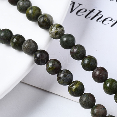 Natural Variscite Beads Strands G-S299-129A-1