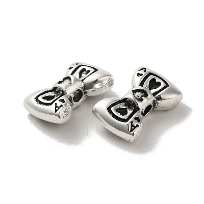 Tibetan Style Alloy Beads PALLOY-P302-01A-AS-1