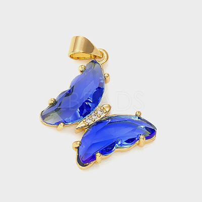 Glass Pendants GLAA-G075-01G-03-1