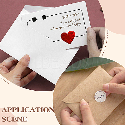 300Pcs 3 Colors Paper Envelopes AJEW-GO0005-62-1