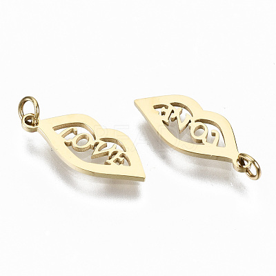 304 Stainless Steel Charms X-STAS-S116-063G-1