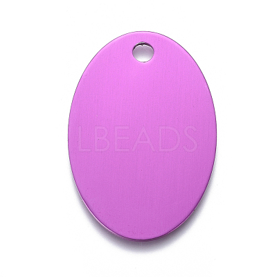 Pet Aluminium Pendants ALUM-I002-05F-1