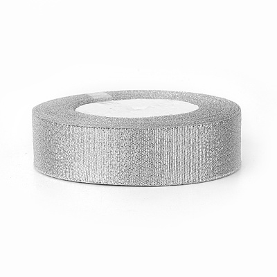 Glitter Metallic Ribbon ORIB-25mm-S-1