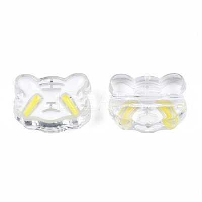 Transparent Acrylic Beads ACRC-T002-01A-1