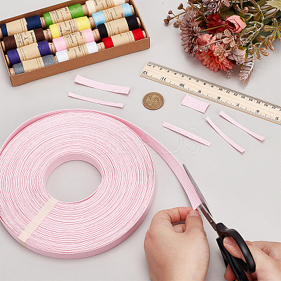 20M Handmade Woven Paper Rattan OCOR-WH0101-34A-1