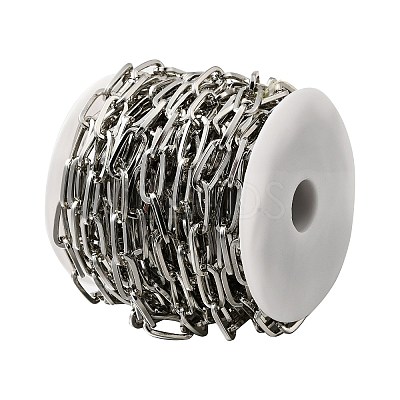 Aluminium Paperclip Chains CHA-F004-04P-1