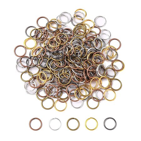 Brass Open Jump Rings JRC10MM-M-1