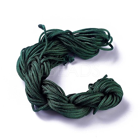 Nylon Braided Cord NWIR-WH0007-A24-1