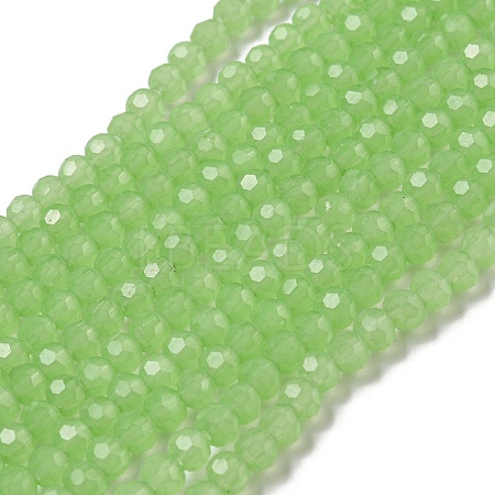 Imitation Jade Glass Beads Stands EGLA-A035-J3mm-D01-1