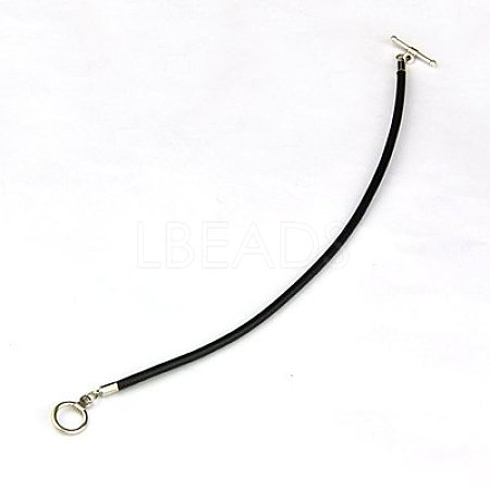 Cowhide Leather Cord Bracelet Making X-AJEW-JB00018-03-1