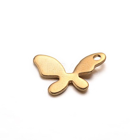 Butterfly 304 Stainless Steel Charms STAS-M208-05-1