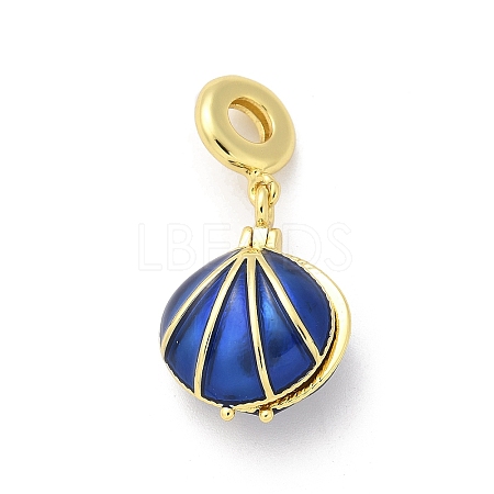 Brass European Beads KK-S511-15G-1
