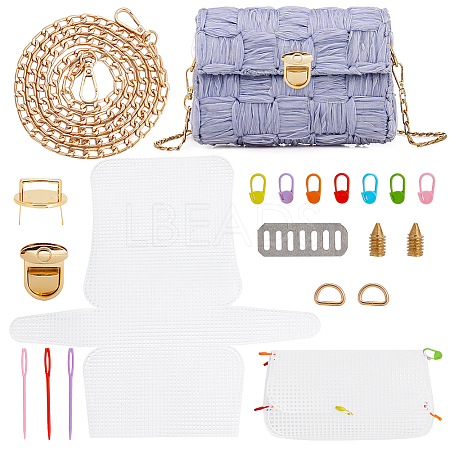 DIY Purse Knitting Making Kits DIY-WH0453-98A-1