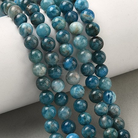 Natural Apatite Beads Strands G-F816-A01-01A-1