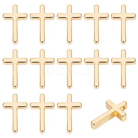 30Pcs Brass Beads FIND-BBC0003-51-1