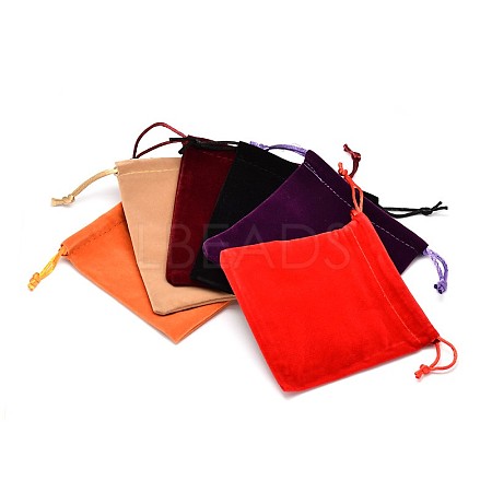 Rectangle Velvet Cloth Gift Bags X-TP-L003-04-1