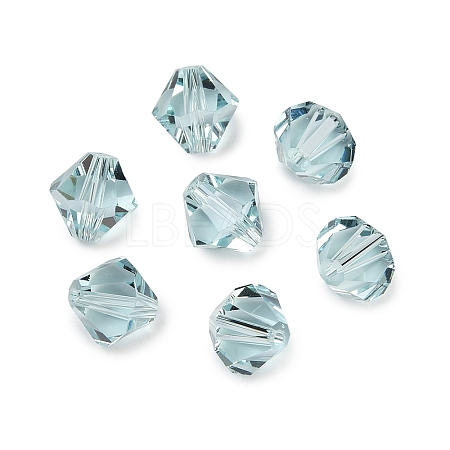 Transparent Imitation Austrian Crystal K9 Glass Beads GLAA-L048-03-02-1