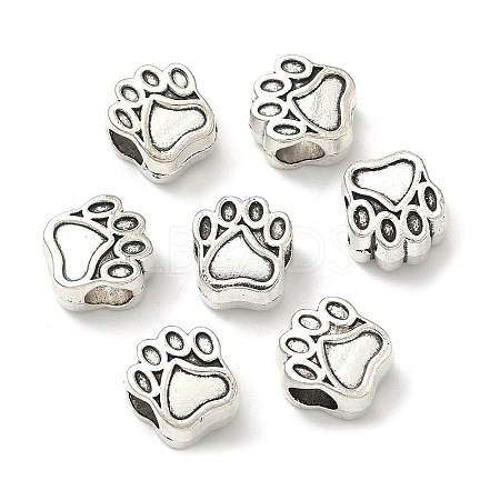 Alloy European Beads PALLOY-S079-048AS-1