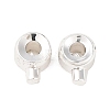 Brass Crimp Beads KK-Z030-17B-S-1