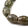 Tibetan Style dZi Beads Strands G-S389-A07-4