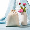 Burlap Packing Pouches Drawstring Bags ABAG-BC0001-07A-18x13-10