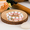 3Pcs Acrylic & Plastic Pearl Finger Rings Set RJEW-LP0003-59D-3