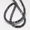Electroplate Non-magnetic Synthetic Hematite Beads Strands G-J165-4mm-M-3