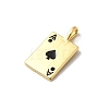 Rack Plating Brass Pendants X1-KK-A268-01G-02-2
