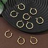 SHEGRACE Brass Hoop Earrings XGR0019G-69G-4