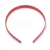 Hair Accessories Plain Plastic Hair Band Findings OHAR-N005-01B-1
