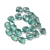 Natural Green Fluorite Beads Strands G-NH0032-A01-01-3