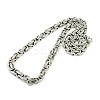 304 Stainless Steel Byzantine Chain Necklaces STAS-M034-C-N13P-2