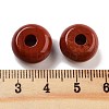 Natural Red Jasper European Beads G-C134-04H-3