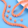 Handmade Polymer Clay Beads Strands CLAY-T020-09G-6