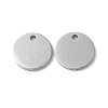 Non-Tarnish 304 Stainless Steel Charms STAS-Q308-09F-P-1